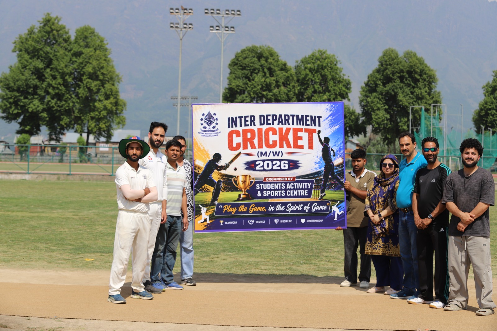 Inter-department Cricket tourney of NIT Srinagar begins